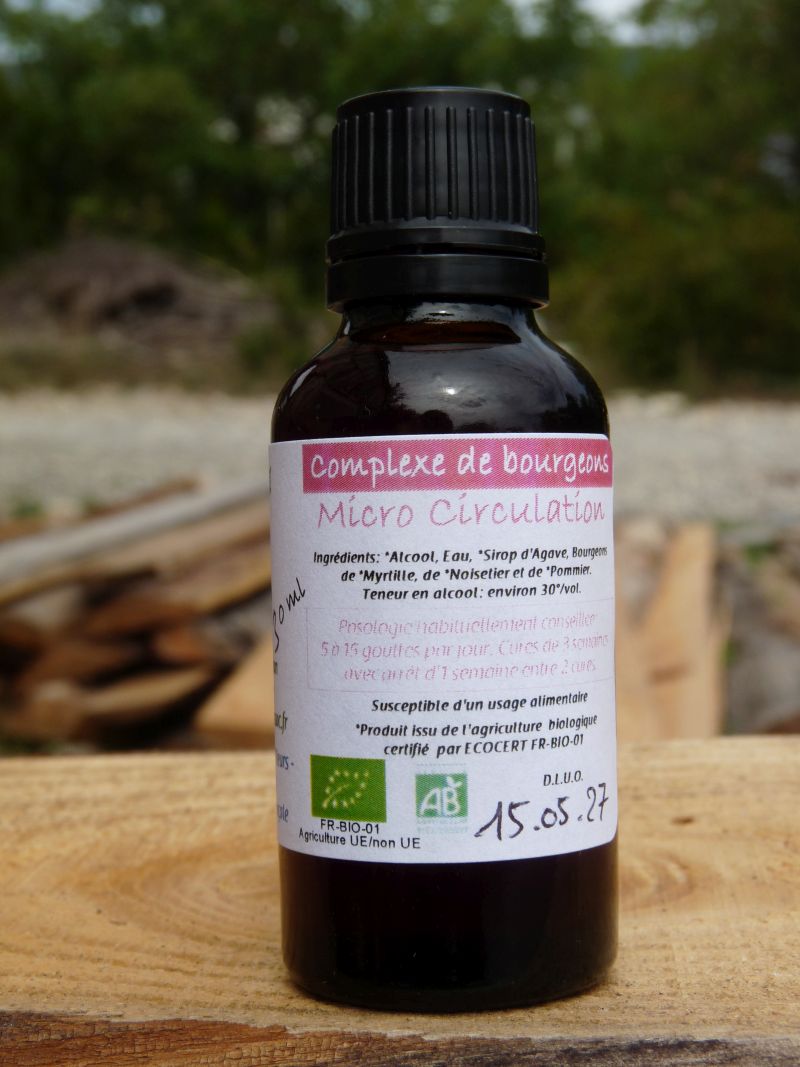 *Complexe de Bourgeons - Micro Circulation