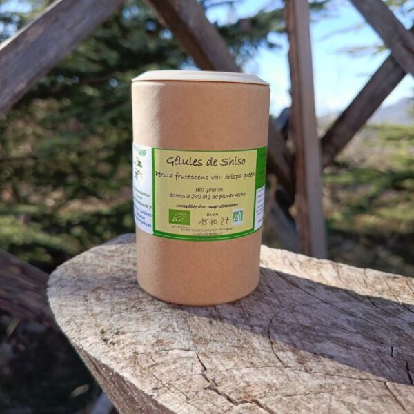 *Gélules bio : Shiso (180 gélules)